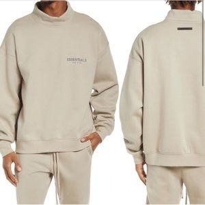 Fear of God Essentials Mock Neck Sweatshirt
